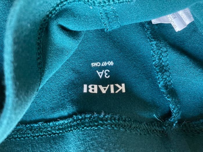 Caleçon legging vert foncé 3 ans kiabi - photo numéro 4