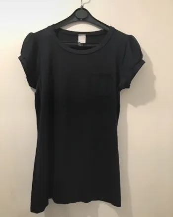 Haut femme camaïeu manche courts noir taille 2