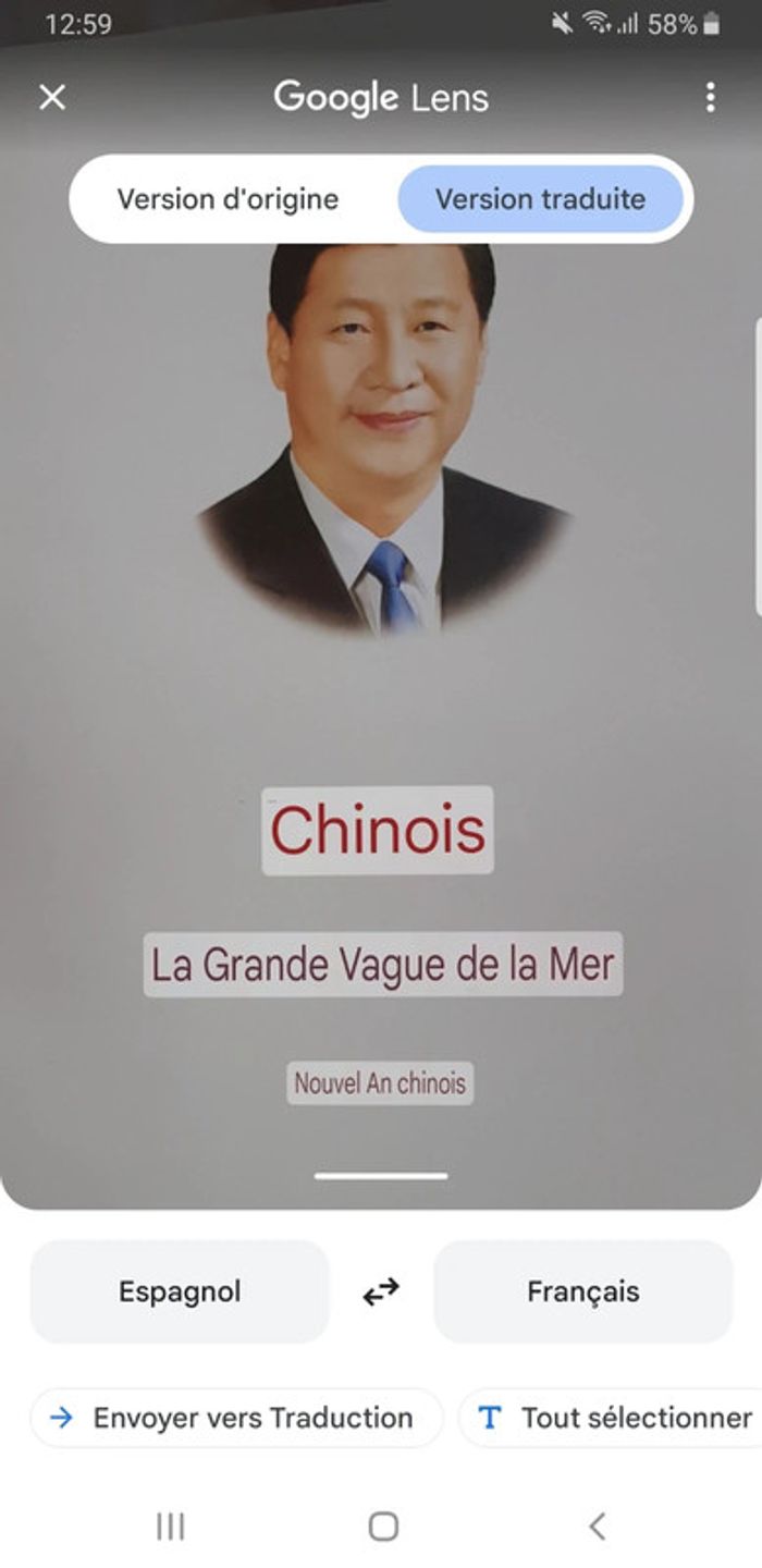Livre Chinois La Grande Vague De La Mer Nouvel An Chinois - photo numéro 11