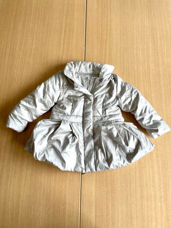 Manteau Marese argenté