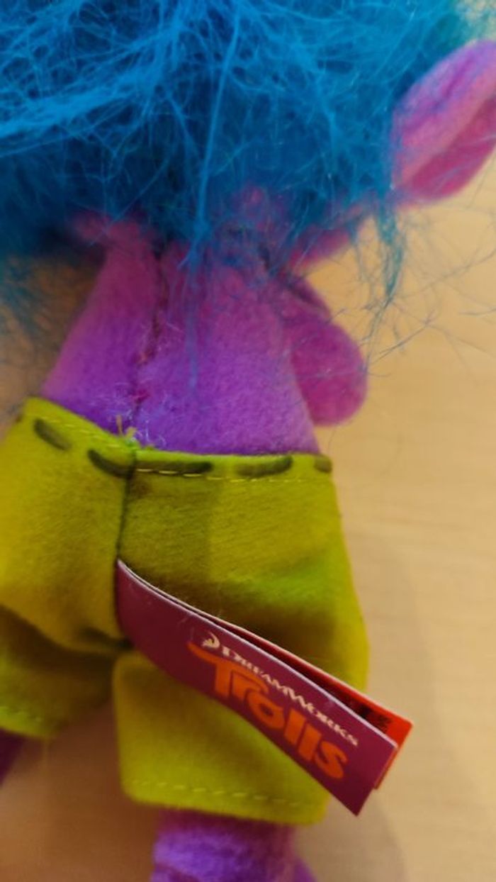 peluche trolls creek 26 cm - photo numéro 2