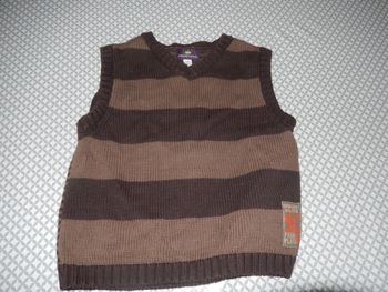 Pull sans manches 4 ans sergent major