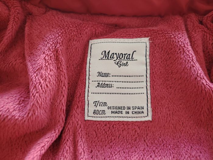 Manteau rouge Mayoral - photo numéro 3