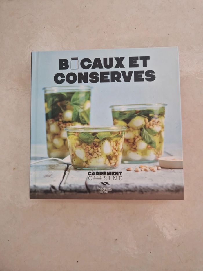 Livre bocaux et conserves