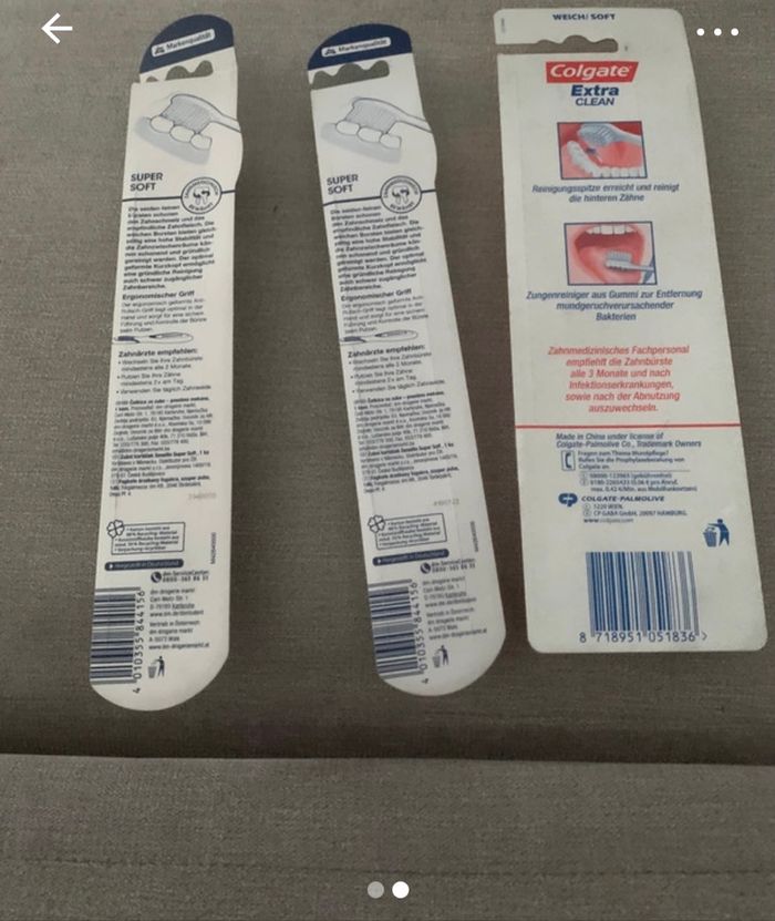 Le lot de brosses à dents - photo numéro 2
