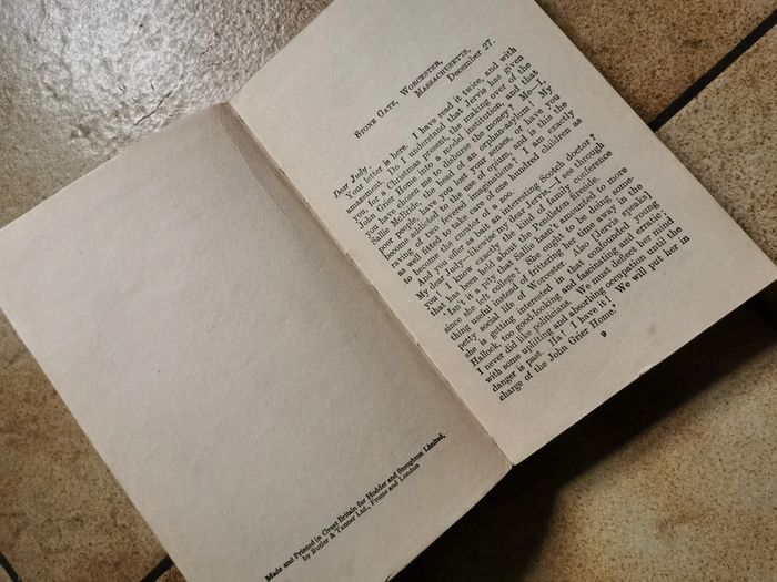 Dear enemy by Jean Webster, vieux livre Hodder and Stoughton, publishers London - photo numéro 3