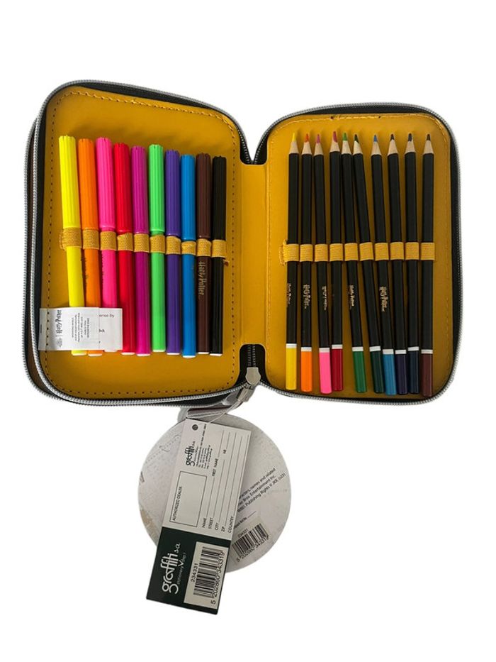 Trousse Garnie Harry Potter Graffiti sa neuf - photo numéro 4