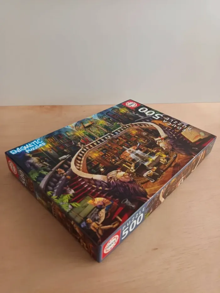 Educa puzzle 500 pièces bibliothèque énigmatique - photo numéro 12
