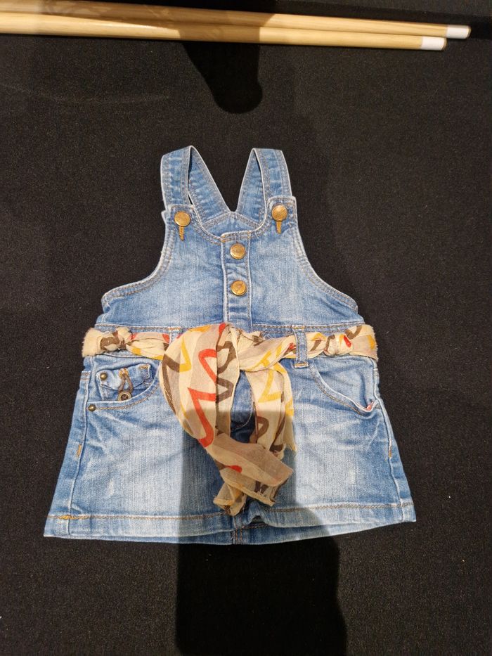 Robe en jean Zara 6 - 9 M