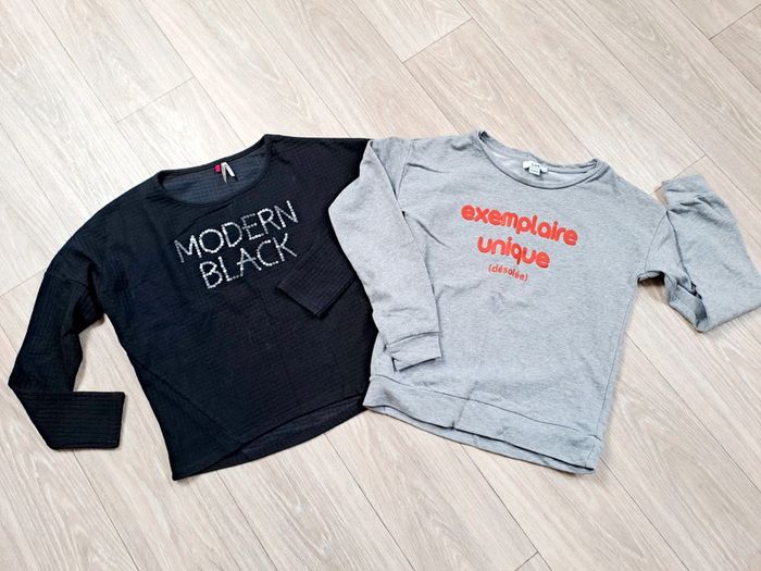 Lot de 2 sweats Orchestra