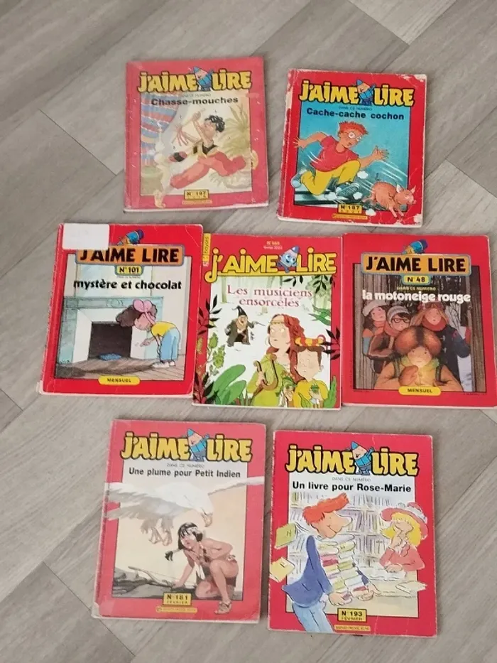 Lot de 26 livres BD et magazines enfants de 8 à 12 ans L100 - photo numéro 5