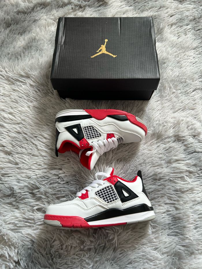 Jordan Air Jordan Retro 4 Fire Red - photo numéro 4