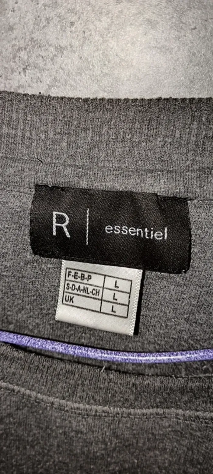 Sweat col rond taille L - photo numéro 5