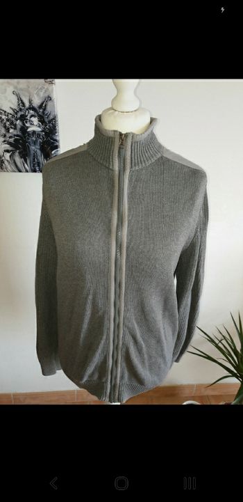 Pull col roulé zippé Celio