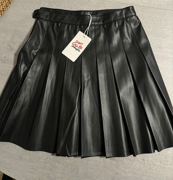 Jupe en similicuir 