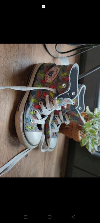 Converses dinosaures