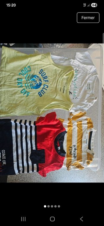 Lot tee-shirt 