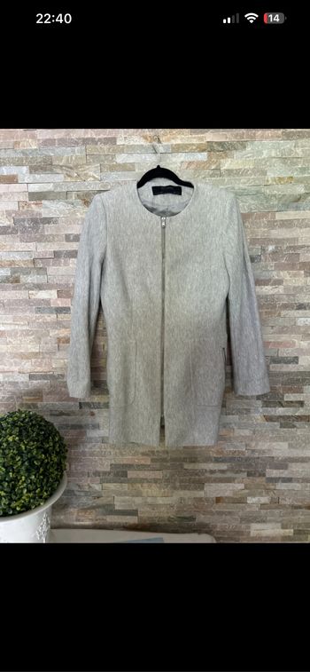 Veste longue Zara