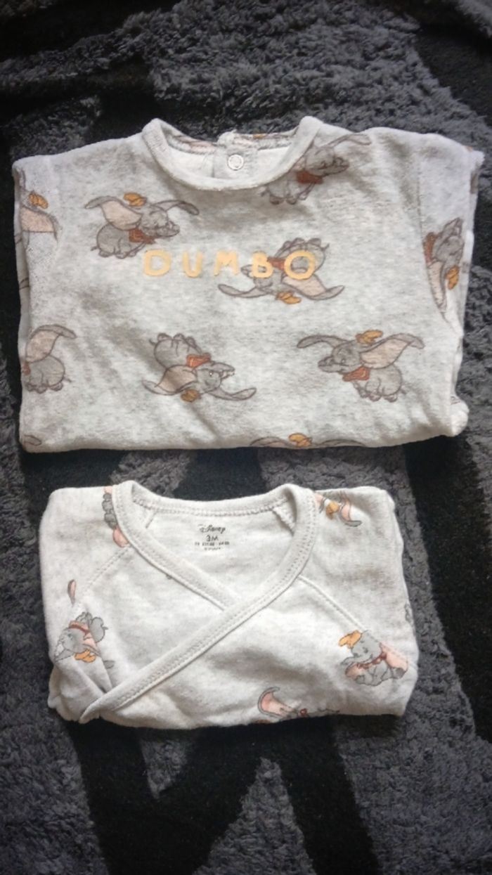 Grenouillere dumbo 3 mois