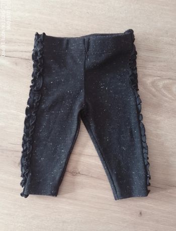 Pantalon paillette noir Orchestra 3 mois