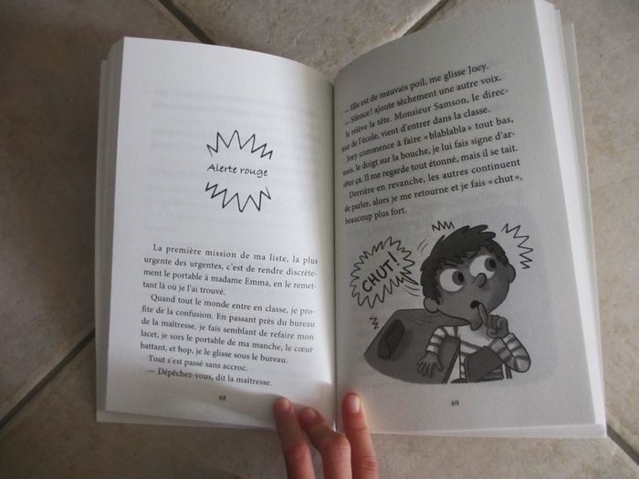 Roman enfant Dans le Portable de la Maîtresse - photo numéro 3