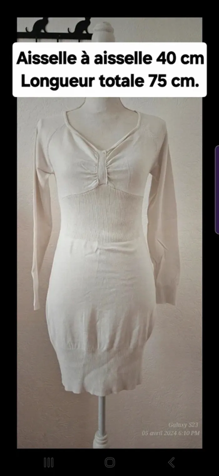 Lot 5 robes pull taille 36 + 1 ceinture - photo numéro 5