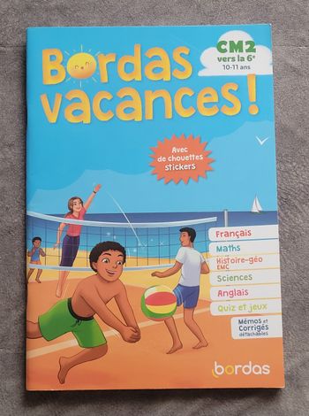 Bordas vacances CE1 vers le CE2 Marie-Laure Fauquet-Gobin