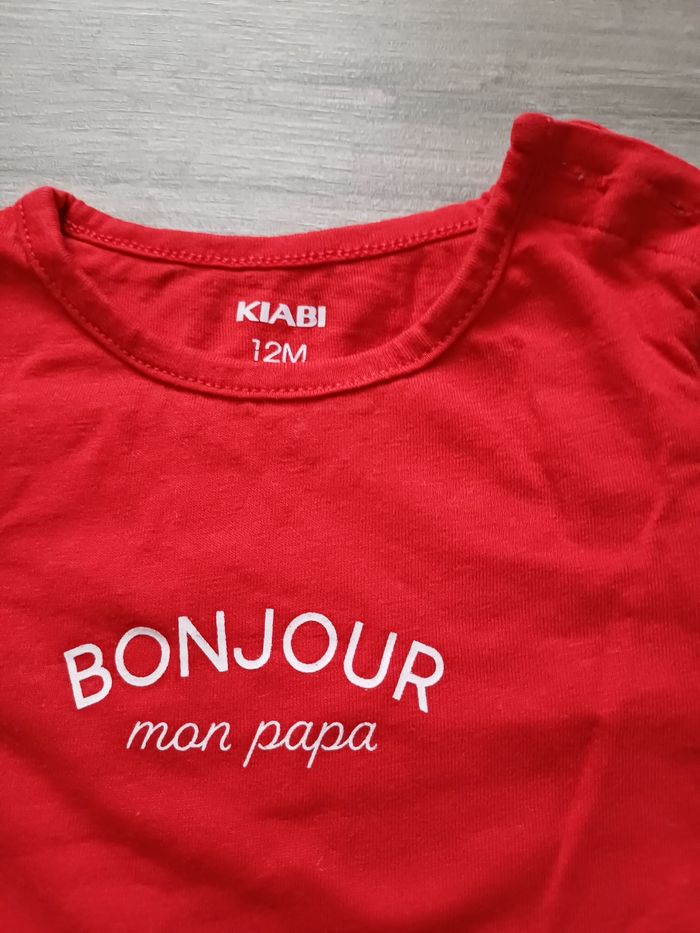 Tee-shirt taille 12 mois neuf - photo numéro 2
