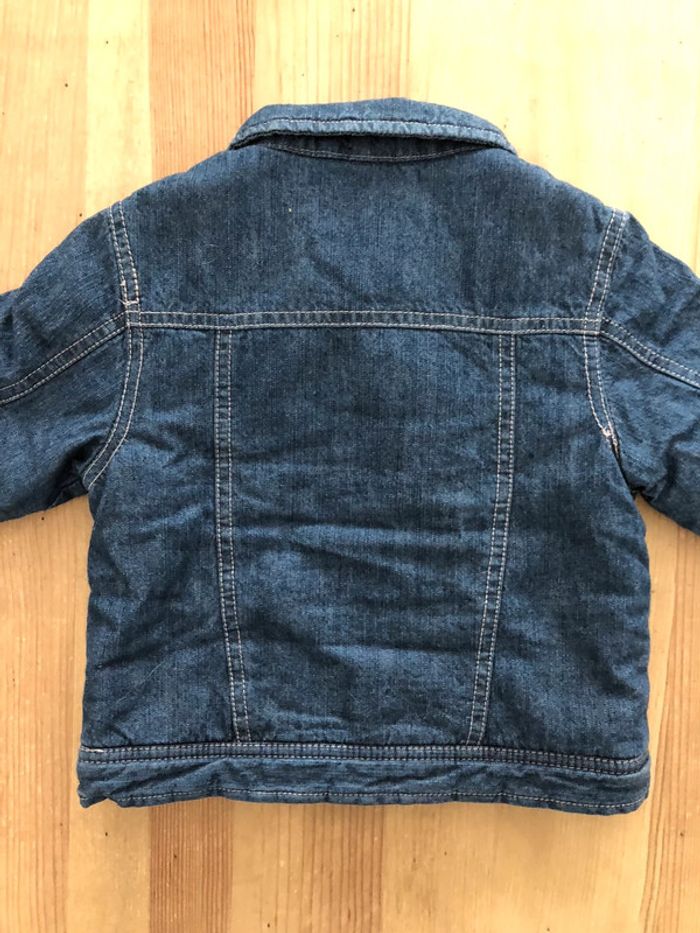 Veste en jean molletonnée - photo numéro 3