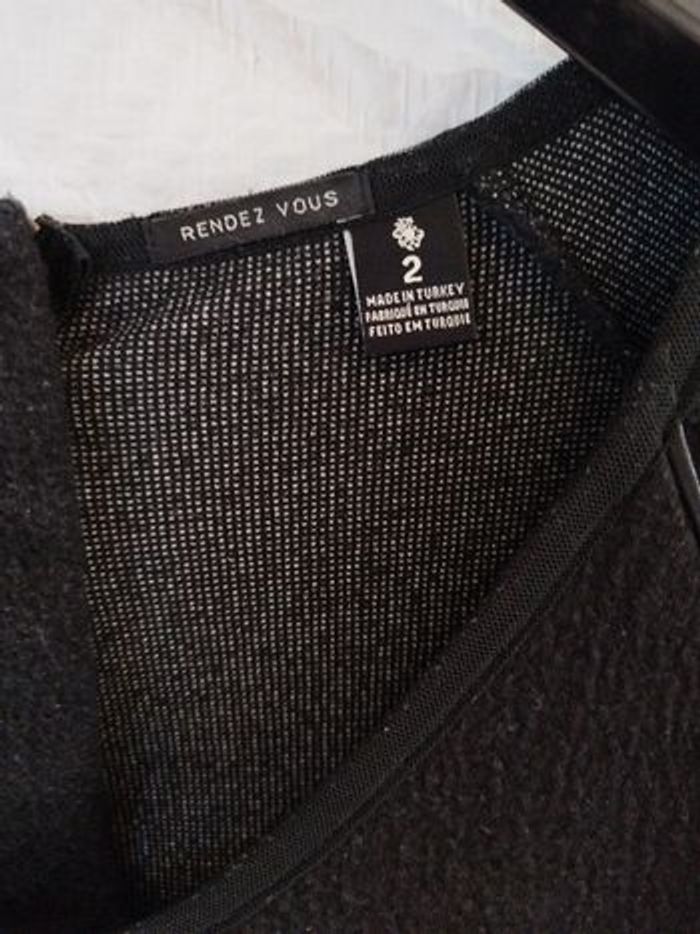 Robe noire hiver - photo numéro 2