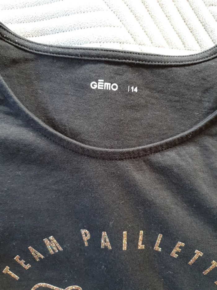 T-shirt manche longue 14 ans fille - photo numéro 4