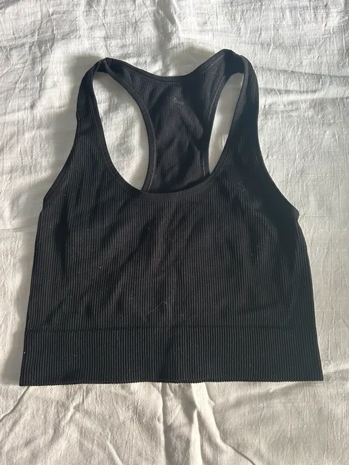 T-shirt crop top/Brassière