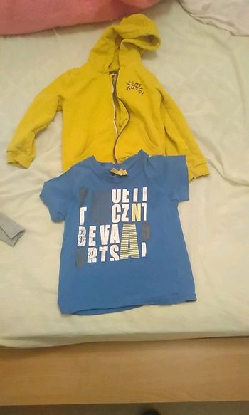 Gilet et tee shirt garçons 4 ans #lot   6