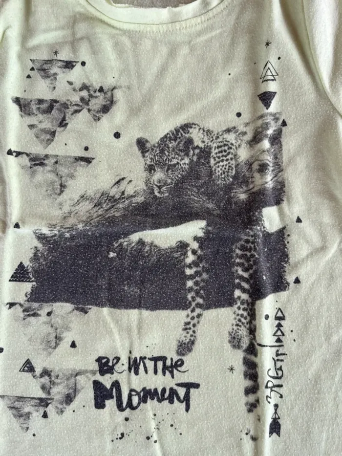 T shirt 3 pommes 3/4 ans - photo numéro 3