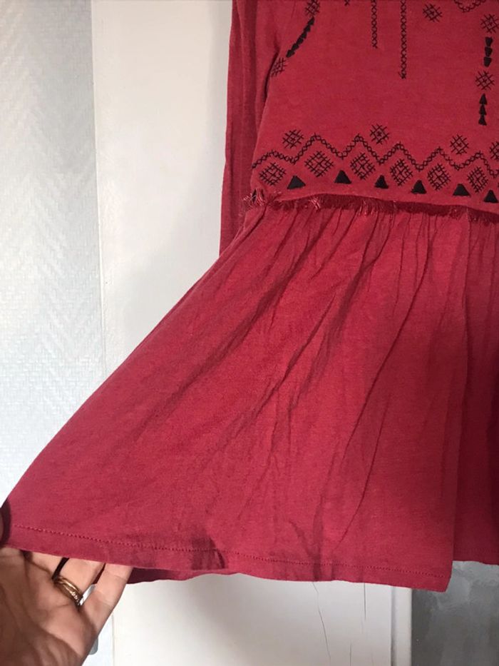 Teeshirt manches longues brodé - photo numéro 2