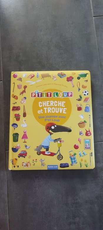 Livre chercher et trouve P'tit loup