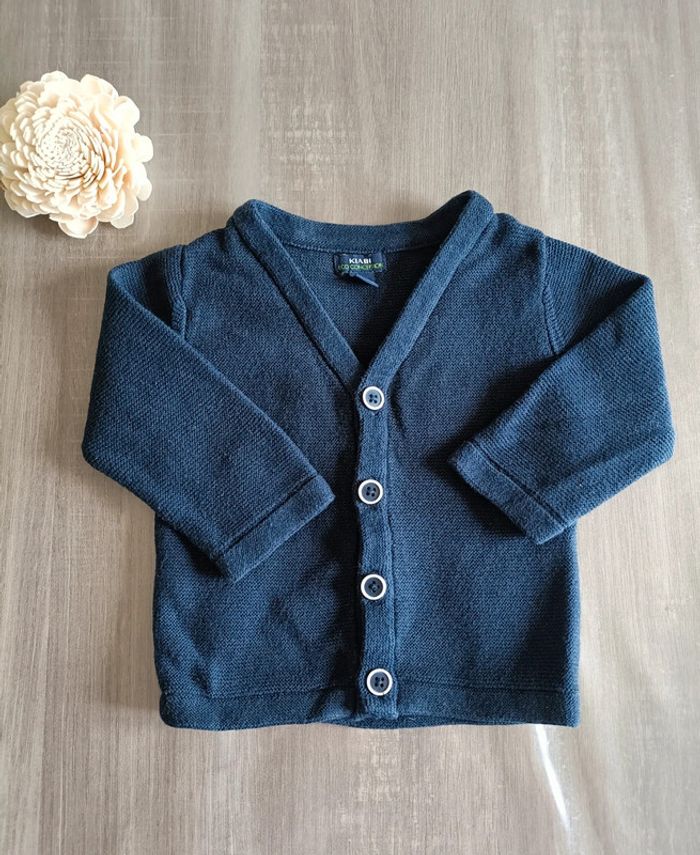 Gilet marine Kiabi 3 mois