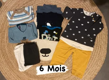 Lot 6 mois garçon hiver