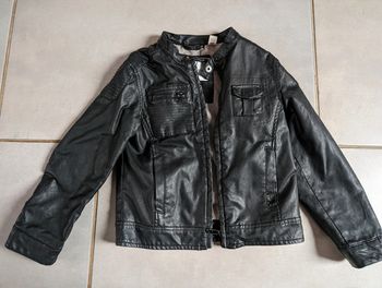 Veste cuir Okaïdi 4 ans