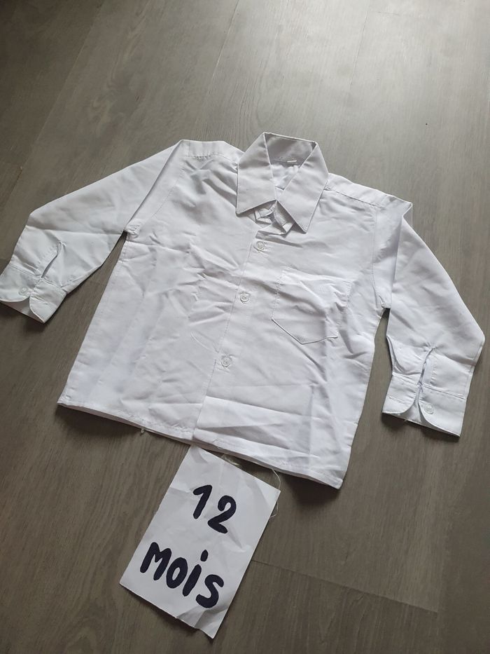 Chemise 12mois garçon