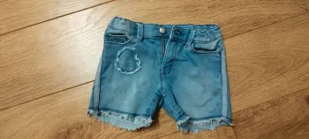 Short en jeans bleu stretch - 6 ans