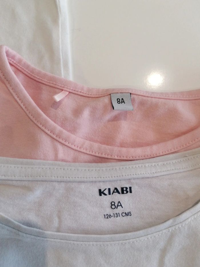 Lot 9 hauts manches longues, thee shirt, débardeurs T 8 ans 👧🏻 - photo numéro 20