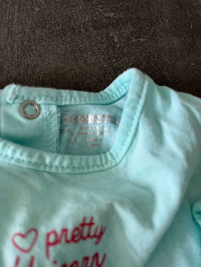 Lot de 2 pyjamas légers fille 9 mois Orchestra - photo numéro 3