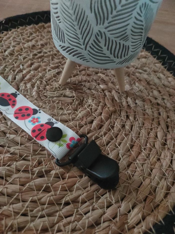 🐞Attache tétine coccinelle🐞 - photo numéro 3