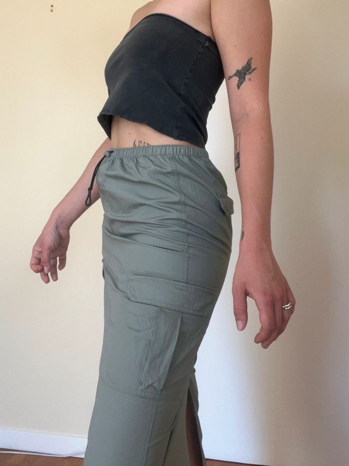 Jupe cargo h&m- style utilitaire urban sport streetwear - photo numéro 4