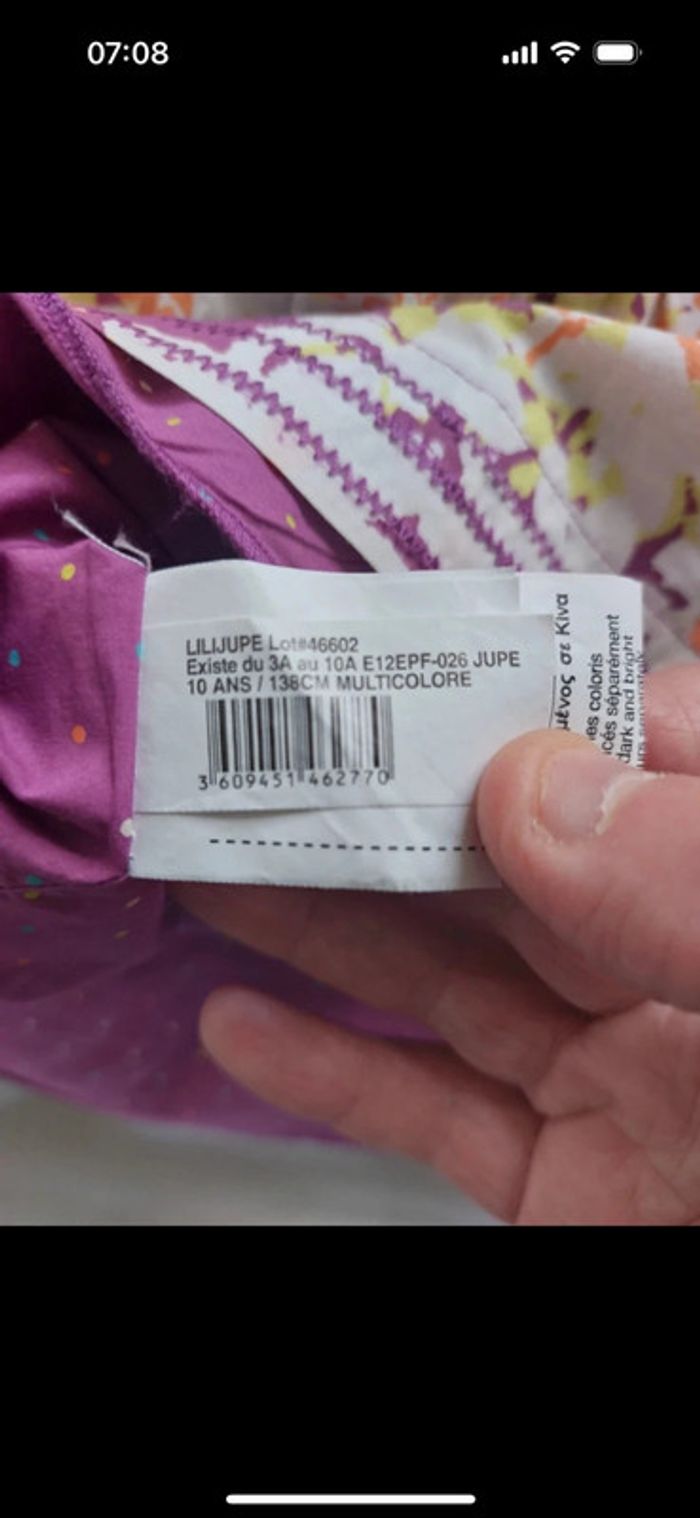 Jupe Du Pareil Au Même taille 10 ans - photo numéro 5