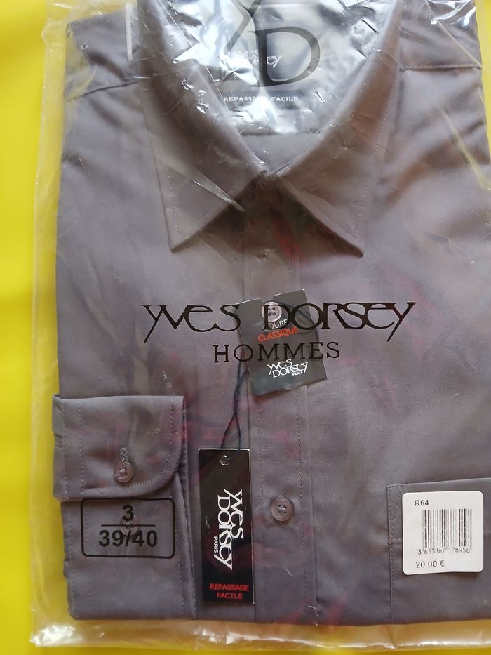 chemise homme manches longues 39/40 taille 3 - photo numéro 4