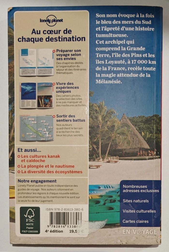 Guide touristique Lonely planet Nouvelle Calédonie - photo numéro 2