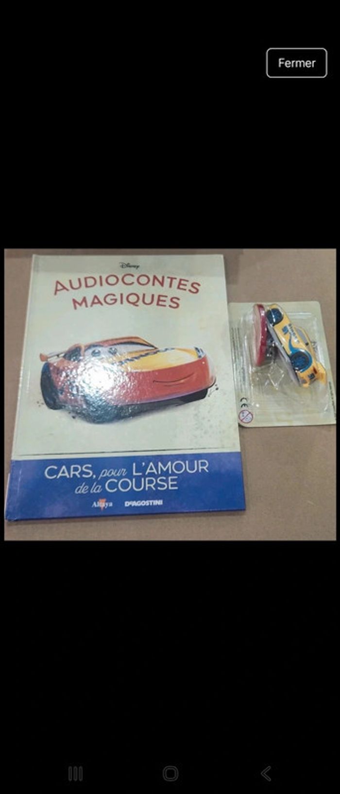 Numero 114 audioconte Magique Altaya disney deagostini livre et figurine audio conte compte