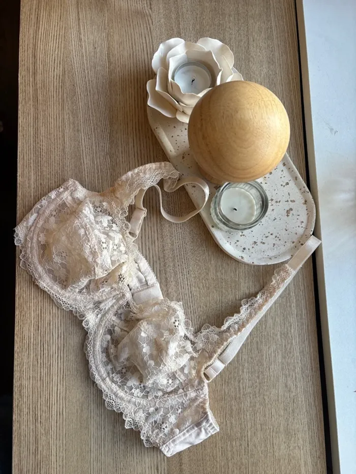 Soutien gorge beige